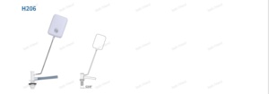 Válvula de llenado de inodoro de bola flotante de PP moderna, de fácil instalación, superventas, con ahorro de agua, para <span class=keywords><strong>cisterna</strong></span> de baño de hotel - Product Image 3