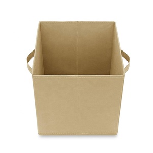 Juego de contenedores para niños, <span class=keywords><strong>caja</strong></span> de almacenamiento de tela plegable con logotipo personalizado, organizador de ropa cuadrado, <span class=keywords><strong>30x30</strong></span>, venta al por mayor - Product Image 5