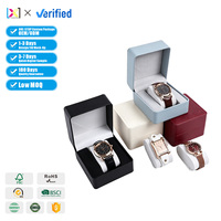 Boîte cadeau magnétique pour montre avec logo personnalisé - Emballage en carton personnalisable avec couvercle magnétique