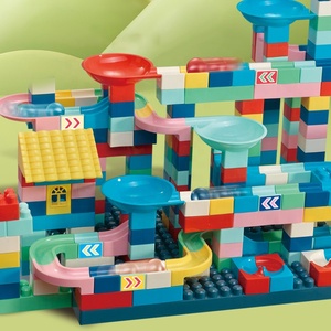 Juego de bloques de construcción de canicas para niños, 423 piezas, carreras de canicas, juguetes educativos - Product Image 2