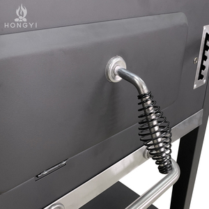Barbacoa Portátil de Estilo Americano para el Hogar, Barbacoa de Carbón para Exteriores de Gran Tamaño, HYBQWG-03, Barbacoa Plegable Portátil de Carbón - Product Image 4