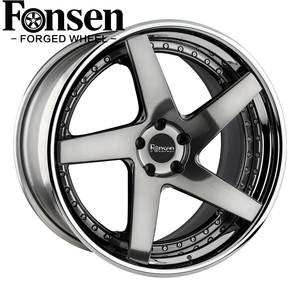 Rines Cóncavos de Aleación Forjada Cromada Pulida de Alto Rendimiento de <span class=keywords><strong>2</strong></span> Piezas para BMW, <span class=keywords><strong>Mercedes</strong></span>, Audi, Porsche, Tesla - Product Image 3