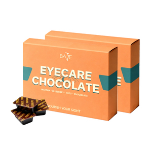 Natural <strong>Food</strong> <strong>Supplement</strong> with Bilberry Lutein &amp; Zeaxanthin for Improved Eyesight and Immune Support-Chocolate Form for All Ages - Product Image 1