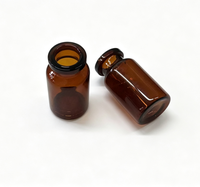 Flacon en verre ambré stérile de 2 ml pour applications d'emballage de médicaments à injection de petit volume