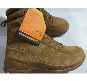 Bottes de combat montantes personnalisées HBTB02 pour toutes les saisons (été, automne), disponibles en vert, noir, coyote, marron désert et plusieurs couleurs - Product Image 4