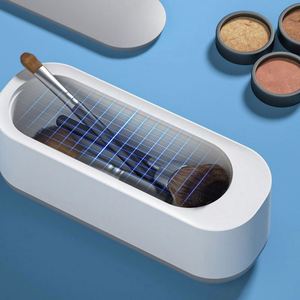 Portable High Frequency Vibration Electronic Cleaning Machine for Jewelry Watches Glasses Small Rings-Battery <b>Powered</b> Office Use - Product Image 4