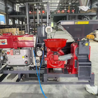 Vente Chaude Meilleure Qualité 20256 Broyeur à Riz Commercial Combiné 5-en-1 de 700-1000 kg/h avec Moteur Diesel 20 CV