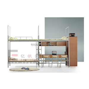 Gỗ Đại Học ký túc xá Loft giường tầng với Bàn máy tính - Product Image 3