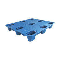 Palette en plastique KUDA 1109B-CSJJ, planche de chargement industrielle pour entrepôt, planche de sol anti-humidité 1100x900x150mm