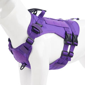 Nuovo Pettorina Tattica Traspirante in Nylon per Cani, Guinzaglio in Tessuto Oxford per Cani di Taglia Grande, Vendita all'Ingrosso - Product Image 4