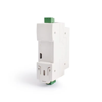 Server komunikasi port seri ganda USR-DR302 Modbus Gateway Ethernet RS485/232 TCP IP konverter dengan Modbus RTU ke Modbus TCP