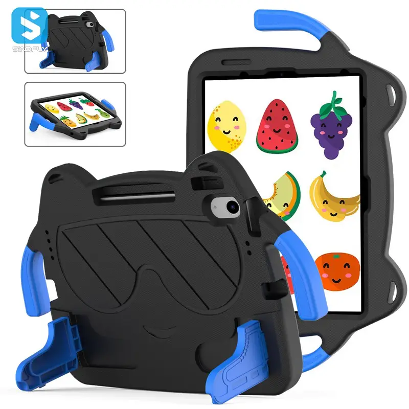 Capa protetora para tablet EVA de proteção de corpo inteiro lavável, estojo de proteção infantil para iPad Air 4 5 10.9 polegadas