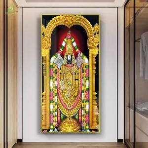 Art en porcelaine inspiré des pierres précieuses : une touche de brillance pour votre maison, ambiance haut de gamme, salon avec tableaux suspendus et éclairage LED - Product Image 1