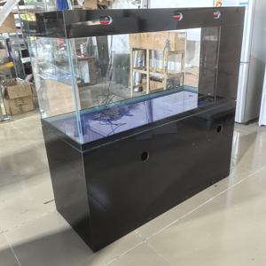 Lampu Led tangki ikan vertikal logam campuran aluminium lampu kaca akuarium tangki ikan besar dengan filter Eco - Product Image 2