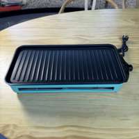 1800w Grill Électrique Intérieur Ménage Barbecue Grill Sans Fumée Électrique Plateau De Cuisson Poêle Brochette