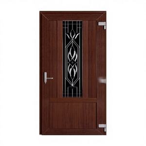 Marco de puerta de plástico de alta gama uPVC | Diseño moderno sin inserto de panel - Product Image 1