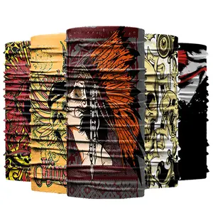 Unisex Customized Buffs Cheap Wholesale Solid Color Bandanas