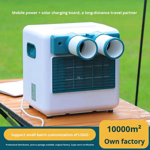 Mini climatiseur portable pour camping-cars climatiseur de voiture intégré avec unité externe alimentée par batterie transfrontalière - Product Image 4