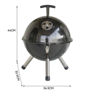 Camping Outdoor Barbecue Grill Small Ball Shape <strong>Barbeque</strong> Grill Portable Mini <strong>Kettle</strong> Bbq Charcoal Grill - Product Image 6
