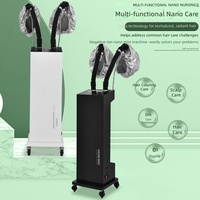 Appareil de soin capillaire numérique à micro-brume infusée d'oxygène, technologie ionique négative, protection coloration et permanente, SPA