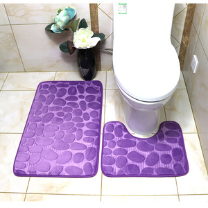 <span class=keywords><strong>Tapis</strong></span> <span class=keywords><strong>de</strong></span> bain en pierre, microfibre, antidérapant, <span class=keywords><strong>tapis</strong></span> gaufré en forme <span class=keywords><strong>de</strong></span> pavés, antidérapant, pour la salle <span class=keywords><strong>de</strong></span> bain, le lavabo, le <span class=keywords><strong>sol</strong></span>, la douche - Product Image 4