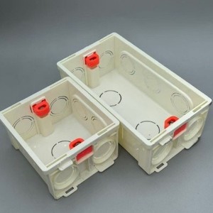 <span class=keywords><strong>Caja</strong></span> de Conexiones Eléctrica de PVC/PP, <span class=keywords><strong>Caja</strong></span> de <span class=keywords><strong>Pared</strong></span> Universal para Interruptores y Enchufes, <span class=keywords><strong>Caja</strong></span> de Distribución Doméstica Preinstalada, 86x86x50mm - Product Image 3