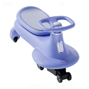 Coche de Alta Calidad para Niños - Coche de Empuje, Juguete para Montar con Ruedas LED Intermitentes Sin Baterías, Utiliza Movimiento de Giro, Torcedura y Balanceo para Dirigir - Product Image 4