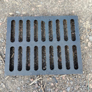 Grilles de drainage en fonte ductile robuste Jin Zhisheng, norme EN124, haute capacité de charge D400 400x500, industriel et commercial - Product Image 2