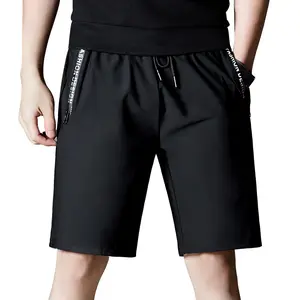 Nuovi pantaloncini ultrasottili in seta di ghiaccio a rete estiva per uomo pantaloncini sportivi Casual ad asciugatura rapida all'aperto Cool Plus Size mutande