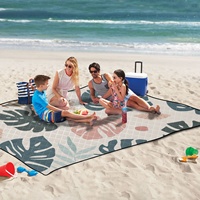 Sac fourre-tout pliable grande taille à imprimé hawaïen Lopo pour pique-nique en plein air, camping et plage - Prix de gros