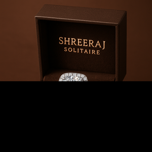 Bague de fiançailles en or 14 carats avec pierre de moissanite originale de 2,50 carats, taille coussin de 7,80 mm, certifiée IGI, pour mariage et fêtes - Product Image 2