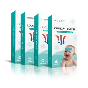 New Product Hydrogel Fever Reducing Cool Patch Reducing Fever Baby Cooling Gel Patch