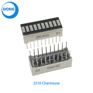 10 Lưới kỹ thuật số phân đoạn dẫn ánh sáng dẫn thanh đồ thị 10 phân đoạn hiển thị 2510sr/g Đỏ/Chartreuse/xanh/viridis - Product Image 3