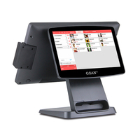 Sistema de Punto de Venta con Pantalla Táctil de 15.6 Pulgadas, Computadora con Windows, Caja Registradora Táctil, Sistema POS con Lector de Tarjetas, Venta al por Mayor