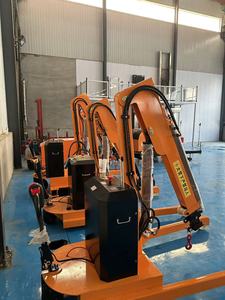 <span class=keywords><strong>Crane</strong></span> Mini Listrik Diskon, Steering Knuckle Boom 1 Ton, Dipasang di Truk Pikap dengan Remote Control, Alat Berat Konstruksi - Product Image 6