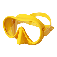 Masque de plongée professionnel ZMZ DIVE M3002 en silicone, personnalisable, tout compris, pour adultes, masque de plongée avec tuba, verre trempé