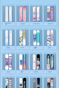 Snowboards personnalisés pour adultes et enfants, raquettes à neige à séchage rapide et chaud, et kit de <span class=keywords><strong>fixation</strong></span>, équipement de <span class=keywords><strong>ski</strong></span> professionnel - Product Image 6