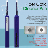 Stylo nettoyant pour fibre optique COMPTYCO, nettoyage des connecteurs de fibre optique, plus de 800 utilisations, 1,25 mm LC/MU, nettoyant pour fibre optique à un clic