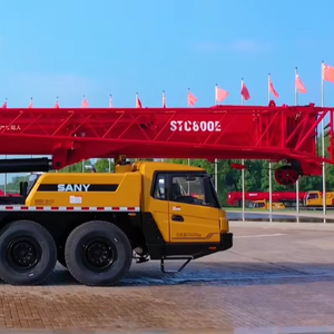 China Bau Hebezeuge Krane Hydraulische LKW montiert Gebraucht <span class=keywords><strong>San</strong></span> Y Stc800e5 80t Mobile LKW Krane Preis zu verkaufen - Product Image 1