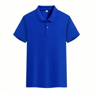 Factory Supply Custom Solid Color Blank T-shirts, for Men's Business Ordinary Polo T-shirts Cheap T-shirts - Product Image 5