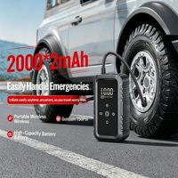 Gonfleur de pneus de voiture 12V 150PSI - Compresseur d'air avec arrêt automatique et manomètre numérique