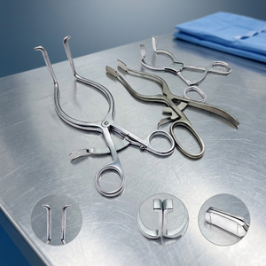 Pinzas de Retención Automática de Acero Inoxidable de Alta Calidad para Marca Personalizada, Retractor Distractor Espinal, Instrumentos Ortopédicos - Product Image 2
