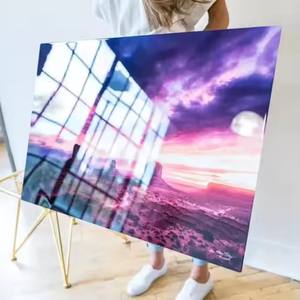 हीट प्रेस ट्रांसफर सबलिमिनेशन ब्लैंक एल्यूमीनियम सबलिमिनेशन ब्लांक्स फोटो प्रिंटिंग के लिए धातु शीट - Product Image 1