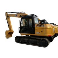 Excavatrice sur chenilles d'occasion Caterpillar 12 tonnes CAT312D2GC, modèle 2024, moteur d'origine, pièces d'usine, vente au détail