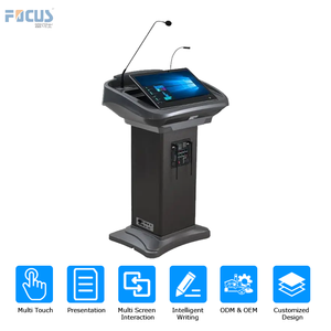 Fk500y di động nhà thờ bục giảng với trọng lượng nhẹ thép & nhựa Bục Giảng hệ thống âm thanh cho Nhà thờ rostrum - Product Image 2