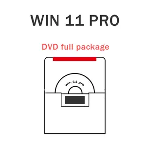 Asli Win 11 Pro OEM DVD paket penuh 100% aktivasi online Win 11 Pro paket DVD garansi 6 bulan dan pengiriman cepat