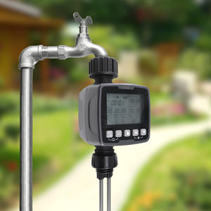 Sistema automático de riego por goteo para jardín exterior con temporizador digital y sensor de lluvia para riego de césped y plantas - Product Image 4