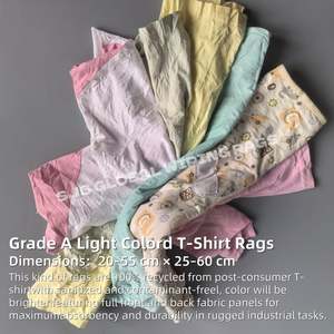 Paños de Limpieza de Algodón Súper Suaves, 20 kg, Tejido de Punto Industrial para Taller, Absorbentes y Multiusos - Product Image 2