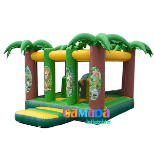 บ้านลมเด็กแบบคอมโบพร้อมสไลเดอร์ ผลิตจาก PVC แข็งแรง รับน้ำหนักได้ 300 กก. สำหรับ 4-8 คน-CMD - Product Image 4