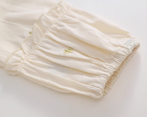 Abiti estivi personalizzati all'ingrosso per ragazze <span class=keywords><strong>a</strong></span> maniche lunghe stampe floreali in cotone al ginocchio stile Casual ODM per bambini piccoli - Product Image 3